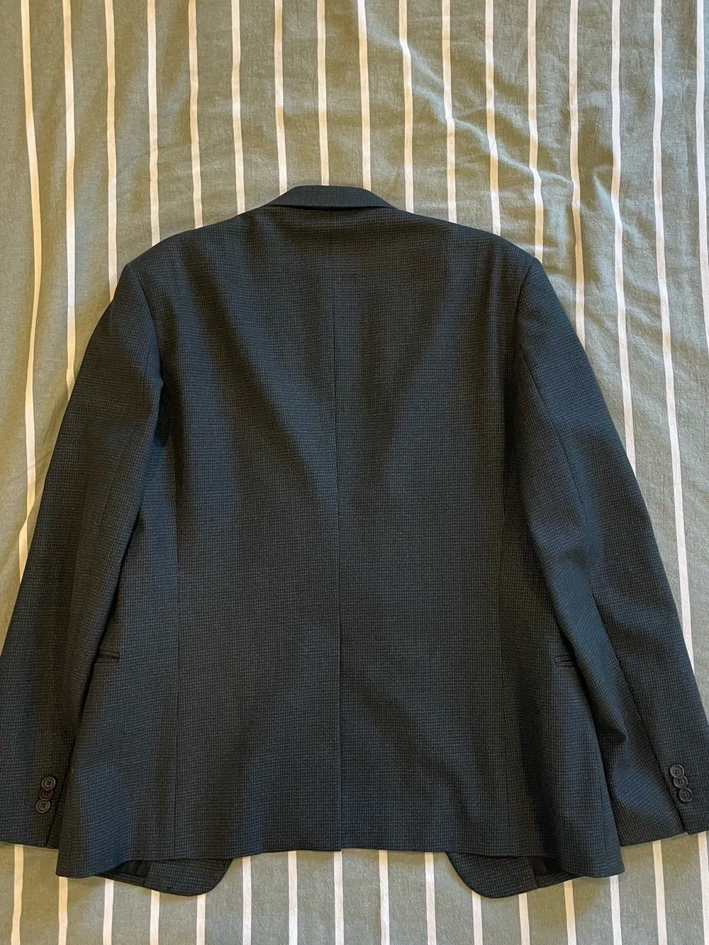 Prada Men's Blue Textured blazer